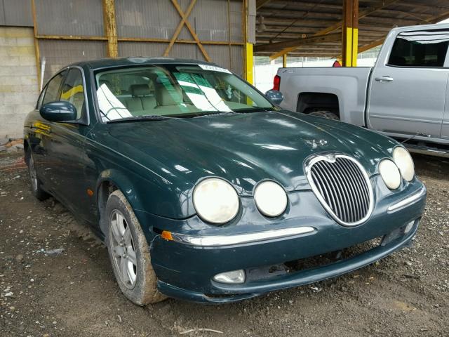 SAJEA01T04FN10512 - 2004 JAGUAR S-TYPE GREEN photo 1