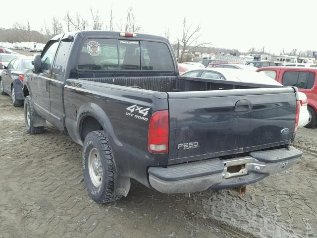 1FTNX21F8YEA16249 - 2000 FORD F250 SUPER BLACK photo 3