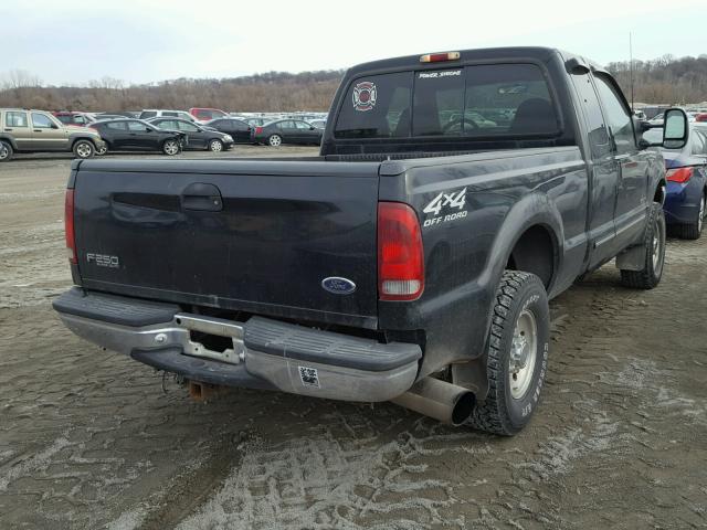 1FTNX21F8YEA16249 - 2000 FORD F250 SUPER BLACK photo 4