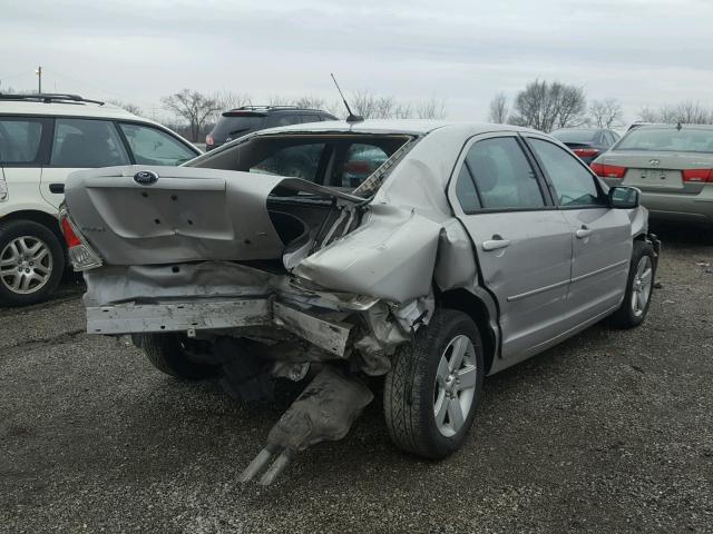 3FAHP07Z78R231840 - 2008 FORD FUSION SE SILVER photo 9