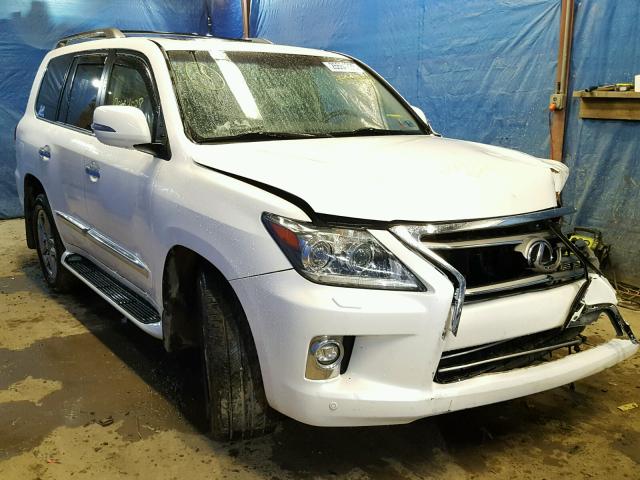 JTJHY7AX4E4136967 - 2014 LEXUS LX 570 WHITE photo 1