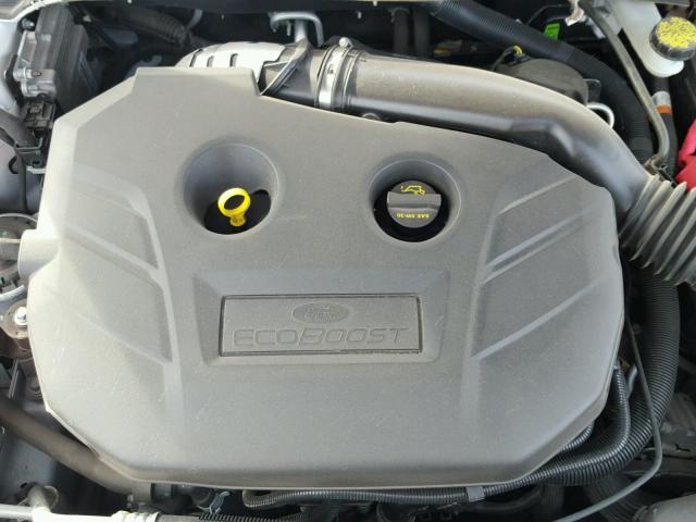 3FA6P0K99ER376033 - 2014 FORD FUSION TIT WHITE photo 7