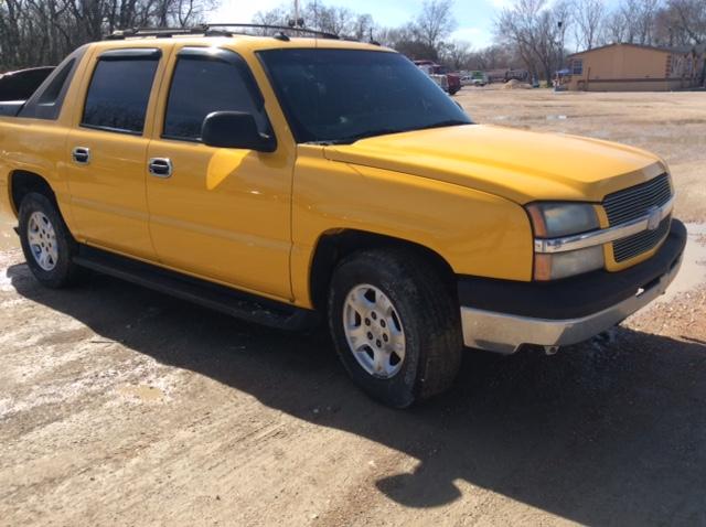 3GNEC13T73G330024 - 2003 CHEVROLET AVALANCHE YELLOW photo 1