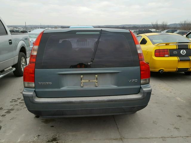 YV1SW61TX42363638 - 2004 VOLVO V70 BLUE photo 9