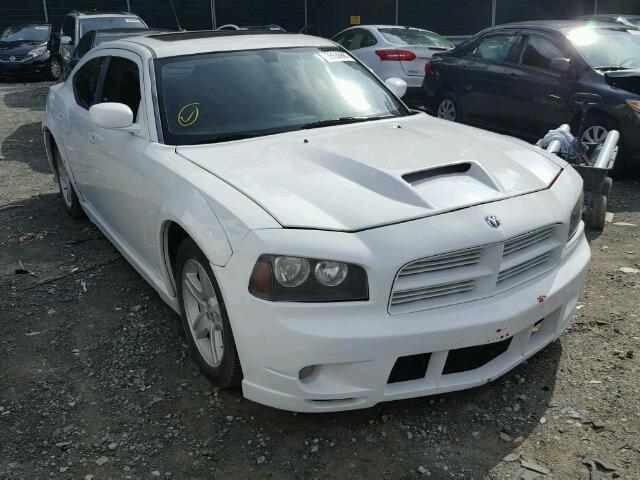 2B3KA43G78H228608 - 2008 DODGE CHARGER WHITE photo 1