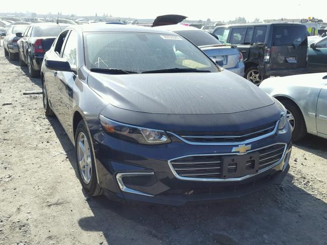 1G1ZB5ST8HF218582 - 2017 CHEVROLET MALIBU LS BLUE photo 1