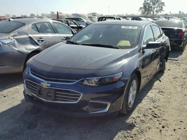1G1ZB5ST8HF218582 - 2017 CHEVROLET MALIBU LS ლურჯი ფოტო 2