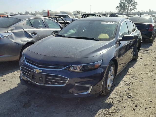 1G1ZB5ST8HF218582 - 2017 CHEVROLET MALIBU LS BLUE photo 2