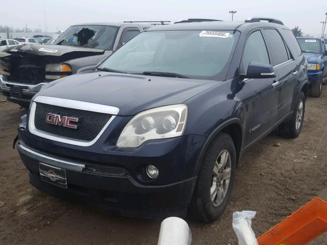 1GKEV237X8J221059 - 2008 GMC ACADIA SLT ლურჯი ფოტო 2