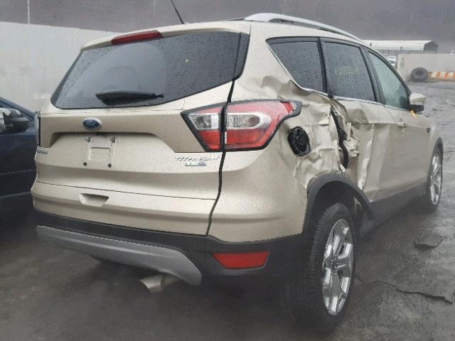 1FMCU9J97HUA73580 - 2017 FORD ESCAPE TIT GOLD photo 4