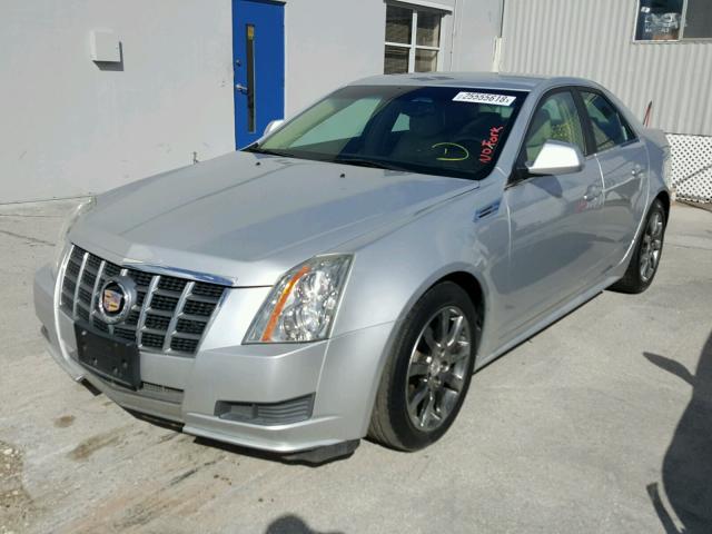 1G6DE5EG3A0122961 - 2010 CADILLAC CTS LUXURY SILVER photo 2