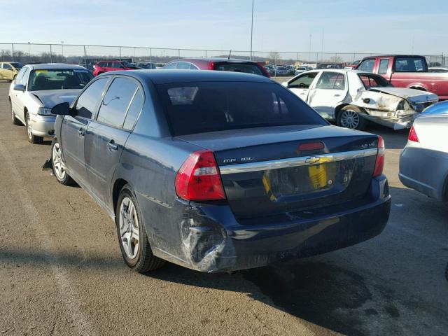 1G1ZS58N07F283286 - 2007 CHEVROLET MALIBU LS BLUE photo 3