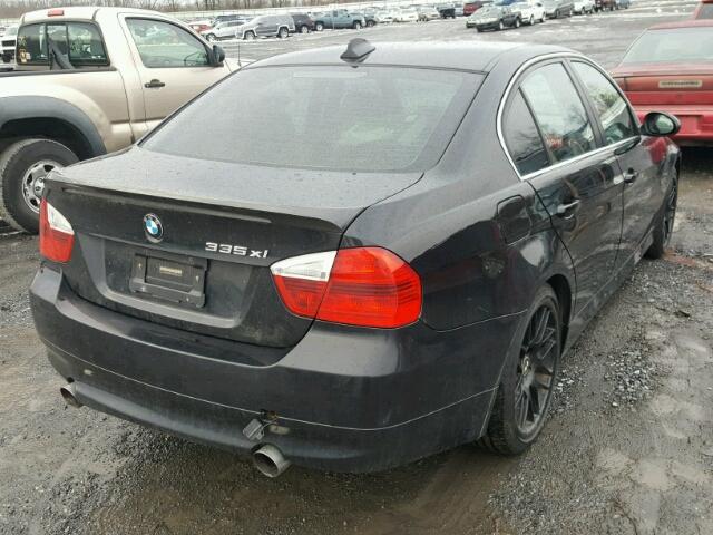 WBAVD53507AV14236 - 2007 BMW 335 XI BLACK photo 4