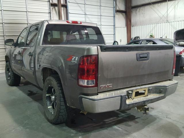 3GTP2VE72DG163651 - 2013 GMC SIERRA K15 CHARCOAL photo 3