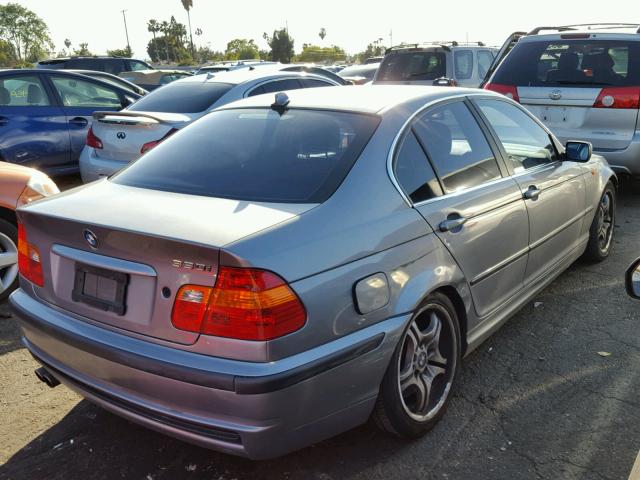 WBAEV53464KM37253 - 2004 BMW 330 I GRAY photo 4