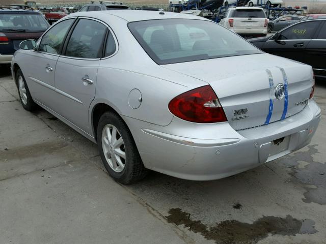 2G4WD562951230552 - 2005 BUICK LACROSSE C SILVER photo 3