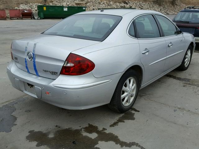 2G4WD562951230552 - 2005 BUICK LACROSSE C SILVER photo 4