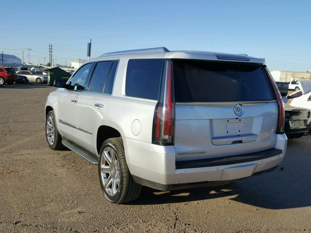 1GYS3BKJ9FR214291 - 2015 CADILLAC ESCALADE L SILVER photo 3