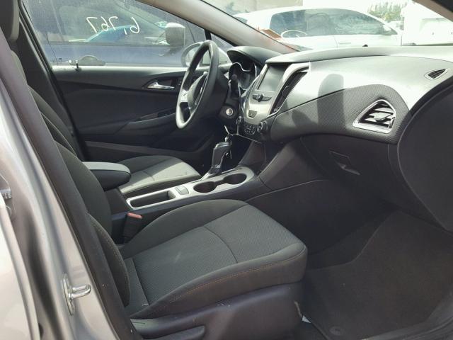 1G1BC5SM1H7150479 - 2017 CHEVROLET CRUZE LS SILVER photo 5