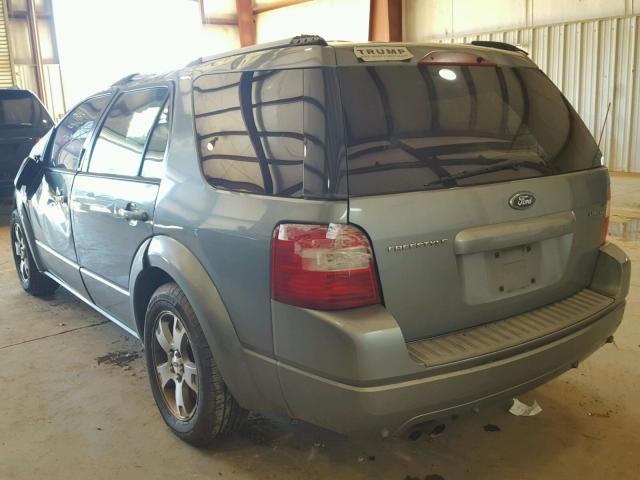 1FMDK03156GA05139 - 2006 FORD FREESTYLE GREEN photo 3