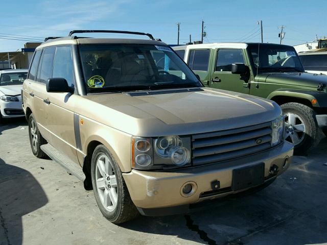 SALME11414A164585 - 2004 LAND ROVER RANGE ROVE GOLD photo 1