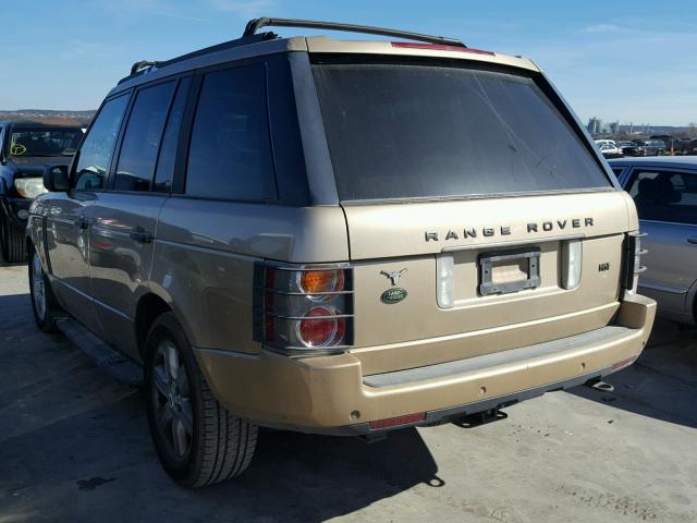 SALME11414A164585 - 2004 LAND ROVER RANGE ROVE GOLD photo 3