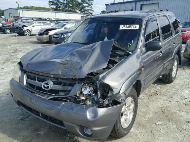 4F2CZ061X4KM11080 - 2004 MAZDA TRIBUTE ES 灰色 照片 2