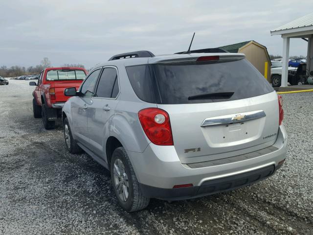 2GNALPEK3D6375741 - 2013 CHEVROLET EQUINOX LT SILVER photo 3