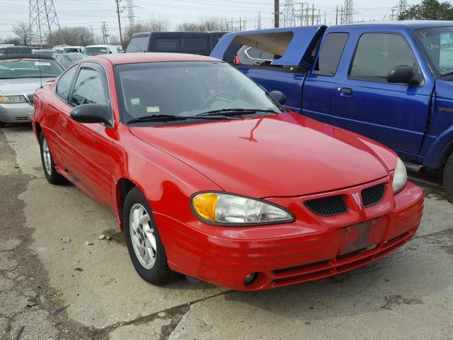 1G2NF12FX2C305703 - 2002 PONTIAC GRAND AM S წითელი ფოტო 1