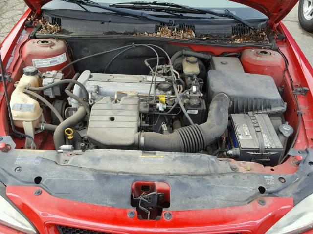 1G2NF12FX2C305703 - 2002 PONTIAC GRAND AM S წითელი ფოტო 7