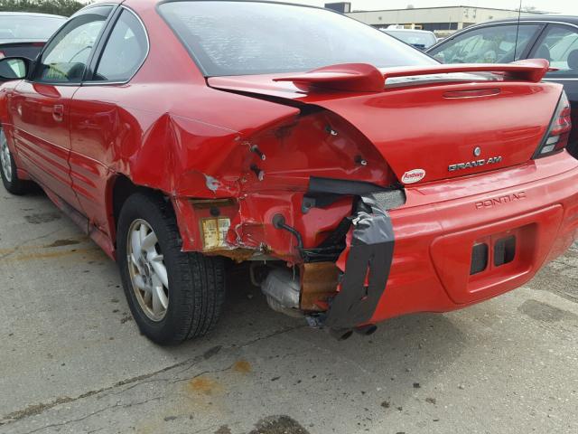 1G2NF12FX2C305703 - 2002 PONTIAC GRAND AM S წითელი ფოტო 9