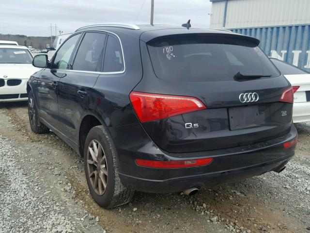 WA1LKAFP3AA112170 - 2010 AUDI Q5 PREMIUM BLACK photo 3