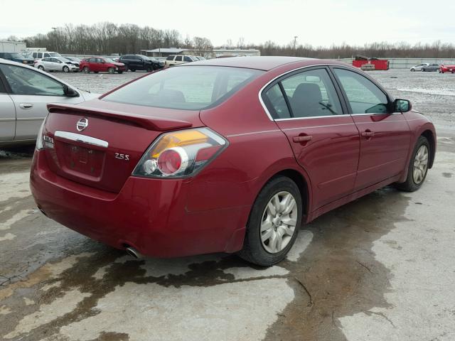 1N4AL21EX8C130370 - 2008 NISSAN ALTIMA 2.5 MAROON photo 4