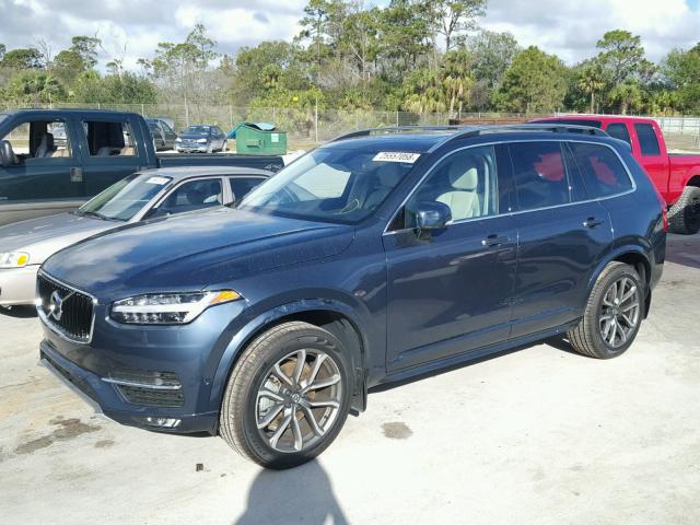 YV4A22PK8J1328177 - 2018 VOLVO XC90 T6 BLUE photo 2