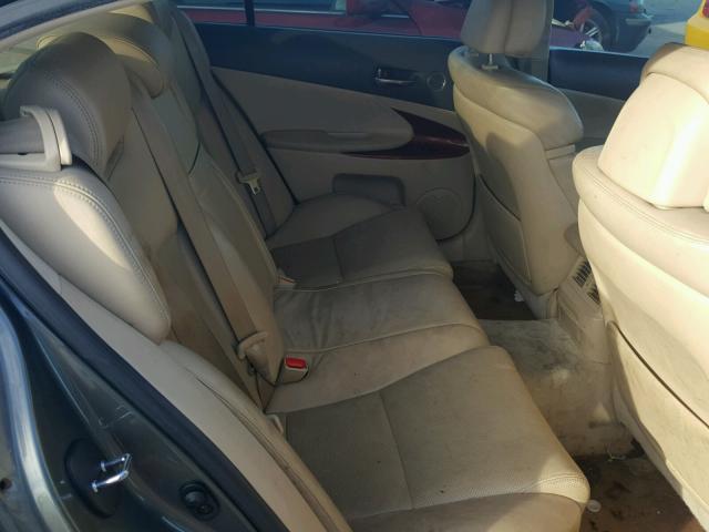 JTHBN96S265003340 - 2006 LEXUS GS GENERAT GREEN photo 6