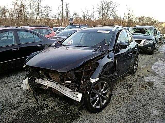 JNKAJ09F78M362080 - 2008 INFINITI EX35 BASE BLACK photo 2