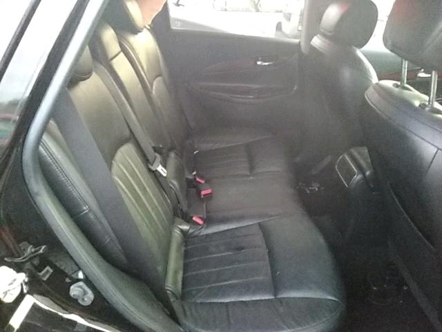 JNKAJ09F78M362080 - 2008 INFINITI EX35 BASE BLACK photo 6