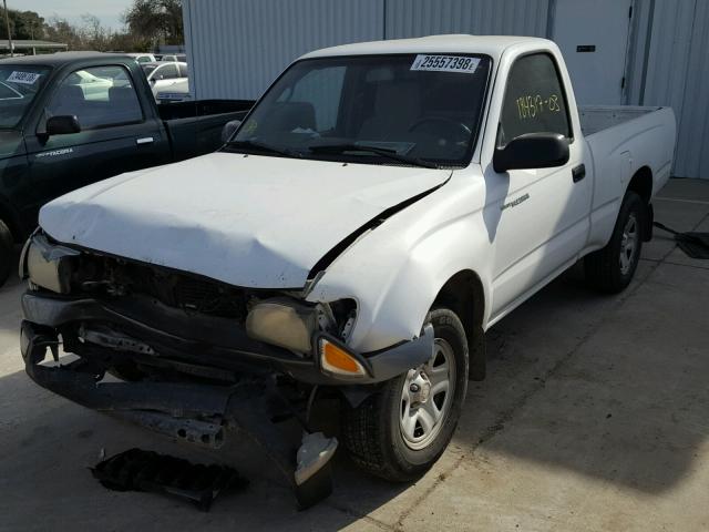 5TENL42N43Z257213 - 2003 TOYOTA TACOMA WHITE photo 2