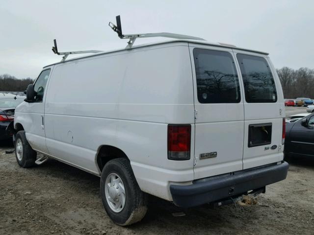 1FTNE24W39DA11856 - 2009 FORD ECONOLINE WHITE photo 3