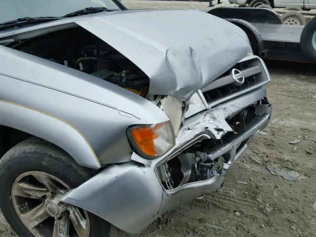 JN8DR09X62W667604 - 2002 NISSAN PATHFINDER SILVER photo 9