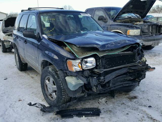 1FMYU92183KE11636 - 2003 FORD ESCAPE XLS BLUE photo 1