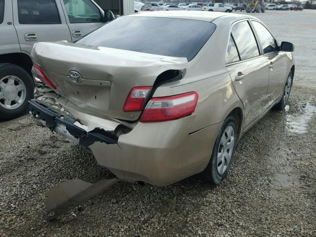 4T1BE46K89U836828 - 2009 TOYOTA CAMRY BASE TAN photo 4