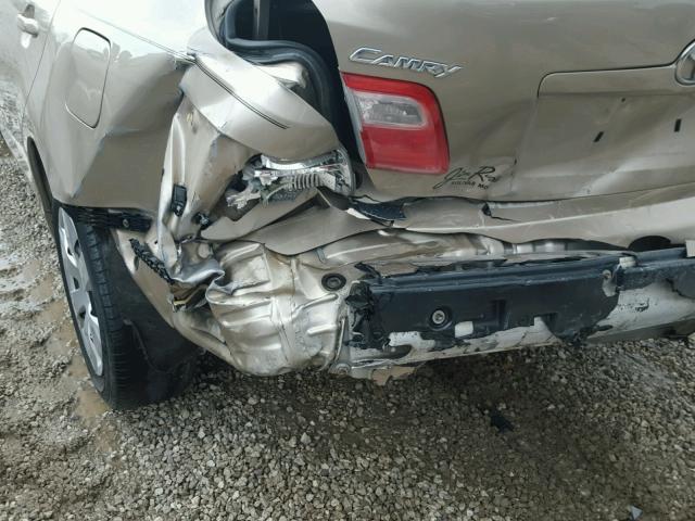 4T1BE46K89U836828 - 2009 TOYOTA CAMRY BASE TAN photo 9