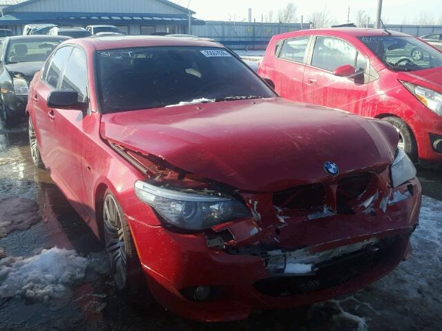 WBANW53519CT55535 - 2009 BMW 550 I RED photo 1