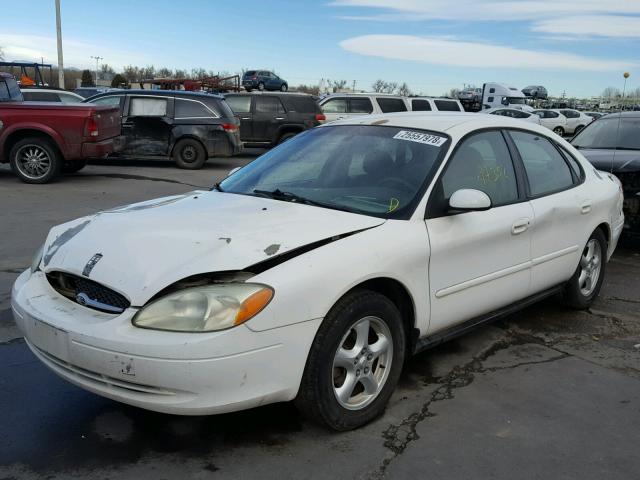 1FAFP55203G218552 - 2003 FORD TAURUS SES WHITE photo 2