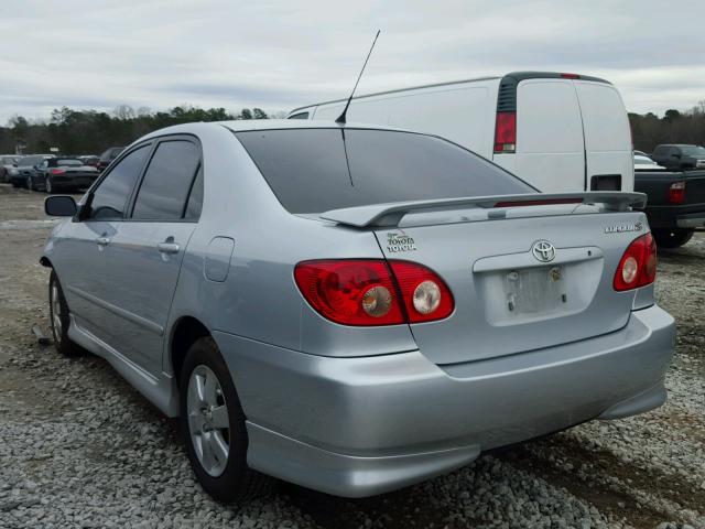 2T1BR32E16C692986 - 2006 TOYOTA COROLLA CE SILVER photo 3