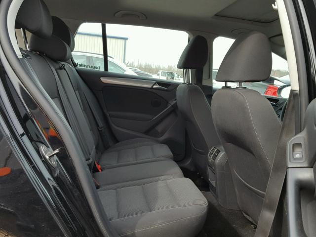 WVWNM7AJ9BW199804 - 2011 VOLKSWAGEN GOLF 黑色 照片 6