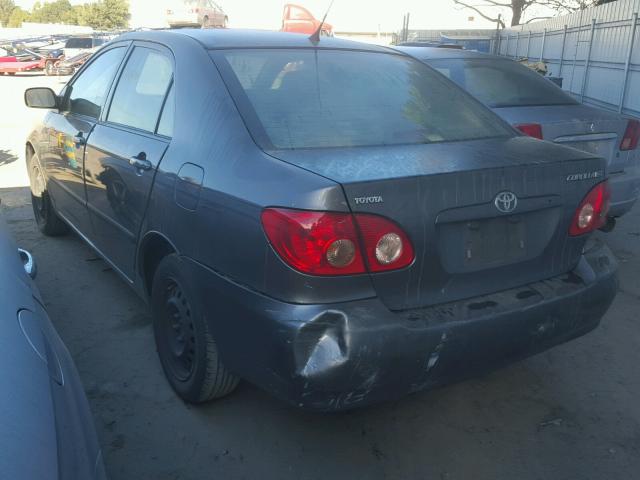 1NXBR32E48Z971799 - 2008 TOYOTA COROLLA CE GRAY photo 3