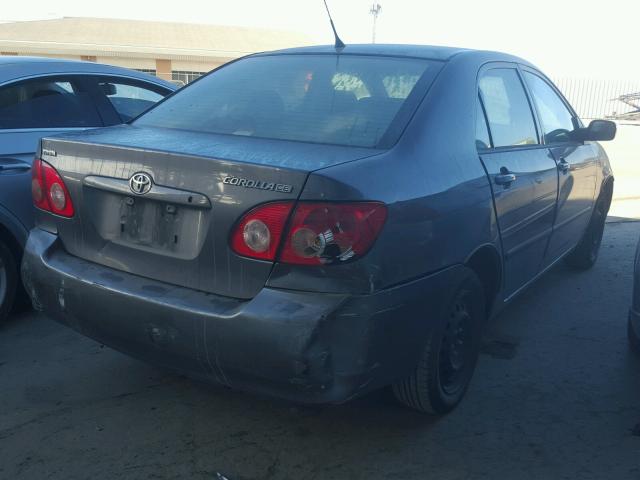 1NXBR32E48Z971799 - 2008 TOYOTA COROLLA CE GRAY photo 4