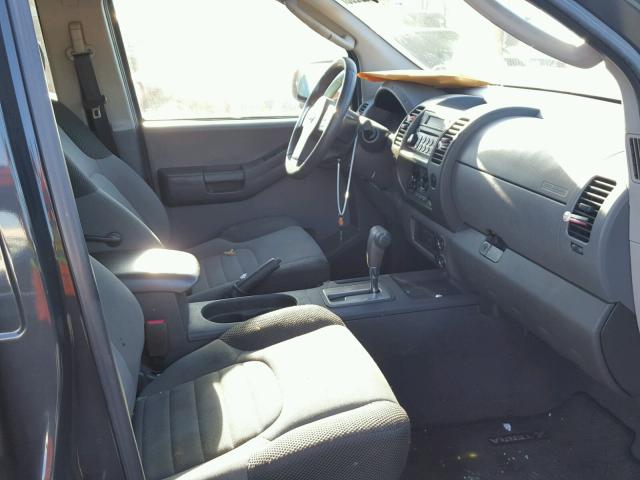 5N1AN08U37C506066 - 2007 NISSAN XTERRA OFF GRAY photo 5